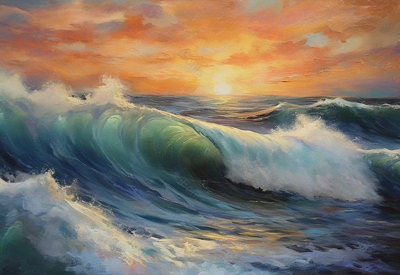 大海上的暴风雨手绘背景,插画/手绘图,插画/手绘图库,插画/手绘图下载,插画/手绘